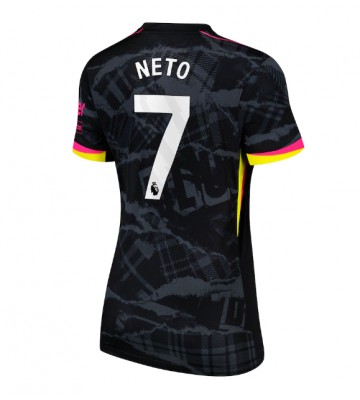 Chelsea Pedro Neto #7 Tercera Equipación Mujer 2024-25 Manga Corta